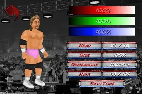 Скачать взлом Wrestling Revolution (Реслинг Революшн)  [МОД Бесконечные деньги] — полная версия apk на Андроид screen 2