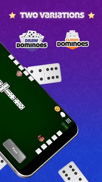 Скачать взлом Dominoes Online — Classic Game (Домино Онлайн)  [МОД Menu] — полная версия apk на Андроид screen 3