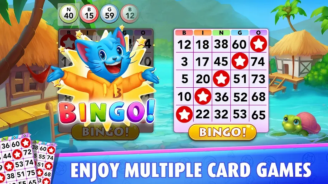 Скачать взломанную Bingo Blitz™️ — Bingo Games  [МОД Бесконечные деньги] — полная версия apk на Андроид screen 1