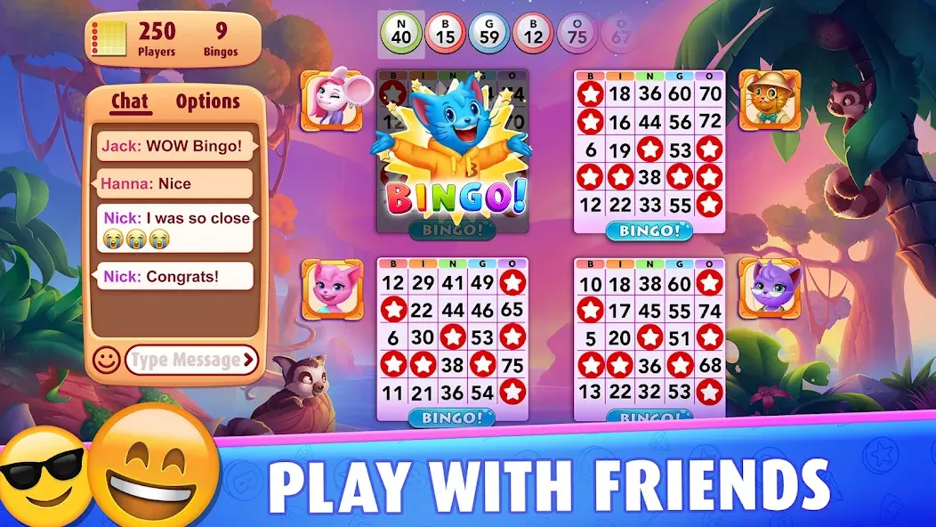 Скачать взломанную Bingo Blitz™️ — Bingo Games  [МОД Бесконечные деньги] — полная версия apk на Андроид screen 4