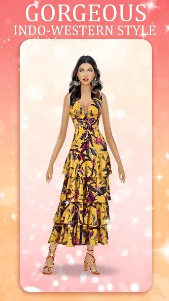 Взломанная Indian Fashion Dressup Stylist  [МОД Mega Pack] — последняя версия apk на Андроид screen 2