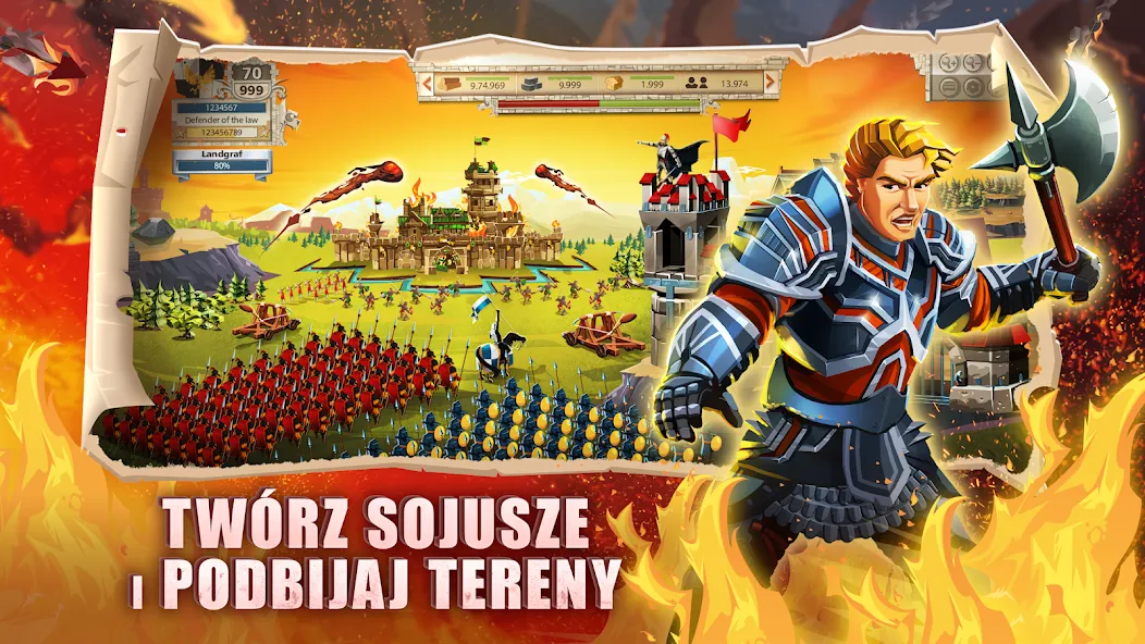 Взломанная Empire: Four Kingdoms (PL) (Импайр)  [МОД Все открыто] — стабильная версия apk на Андроид screen 3