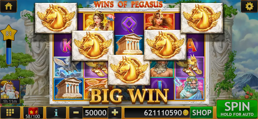 Скачать взлом Slots of Luck: Vegas Casino (Слоты удачи)  [МОД Меню] — стабильная версия apk на Андроид screen 1