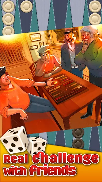 Скачать взломанную Backgammon Arena (Бэкгаммон Арена)  [МОД Бесконечные монеты] — стабильная версия apk на Андроид screen 2