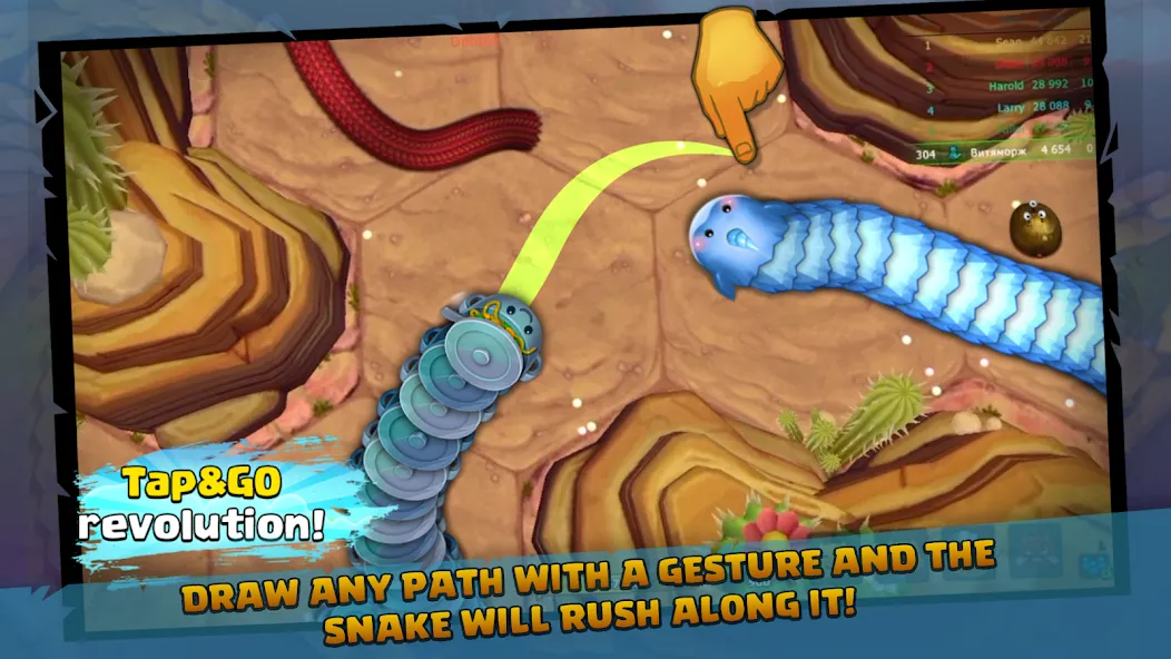 Взлом Little Big Snake (Литл Биг Снейк)  [МОД Unlocked] — последняя версия apk на Андроид screen 2