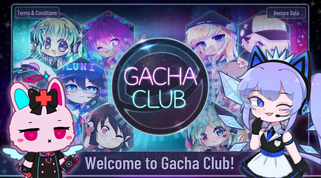 Взломанная Gacha Club (Гача Клуб)  [МОД Бесконечные монеты] — стабильная версия apk на Андроид screen 1