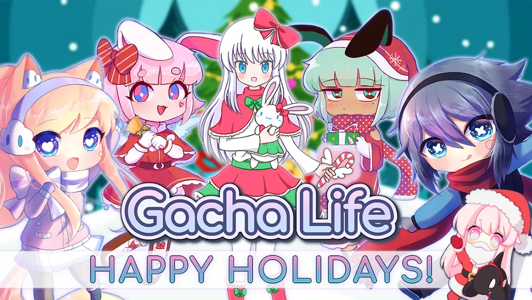 Скачать взломанную Gacha Life (Гача Лайф)  [МОД Unlocked] — стабильная версия apk на Андроид screen 1