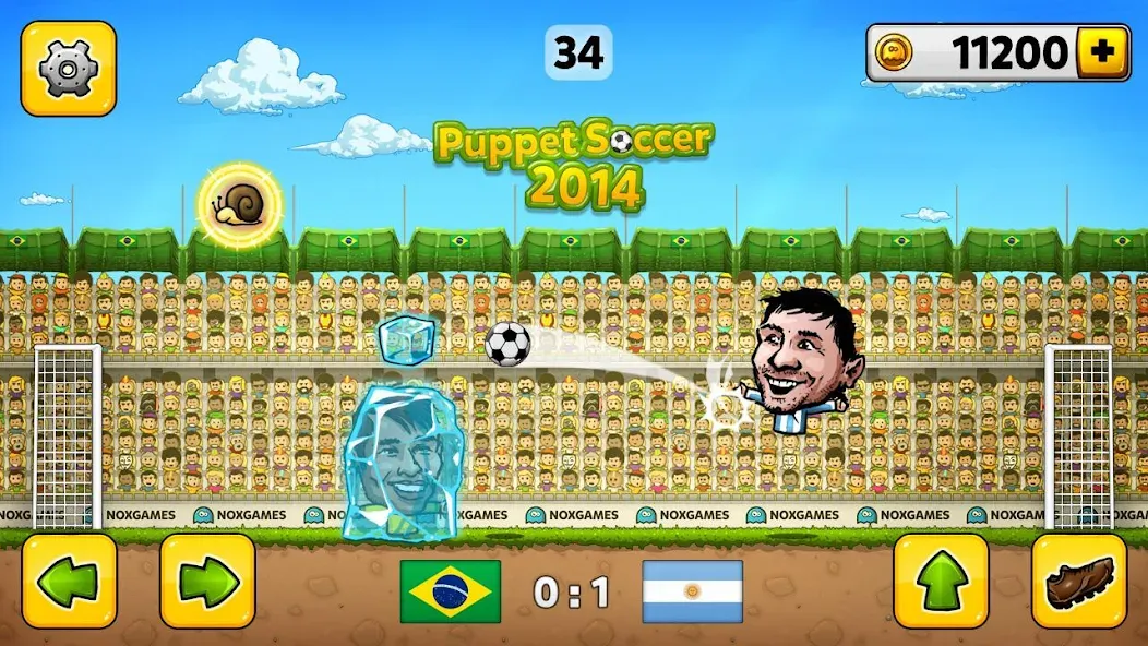 Взлом Puppet Soccer — Football  [МОД Меню] — стабильная версия apk на Андроид screen 1