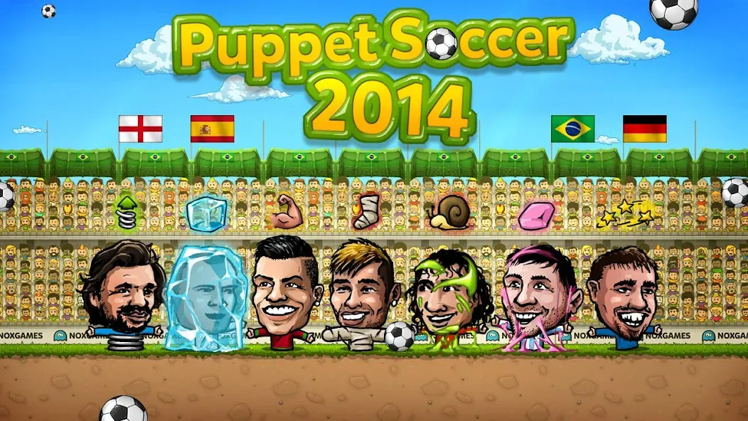 Взлом Puppet Soccer — Football  [МОД Меню] — стабильная версия apk на Андроид screen 4