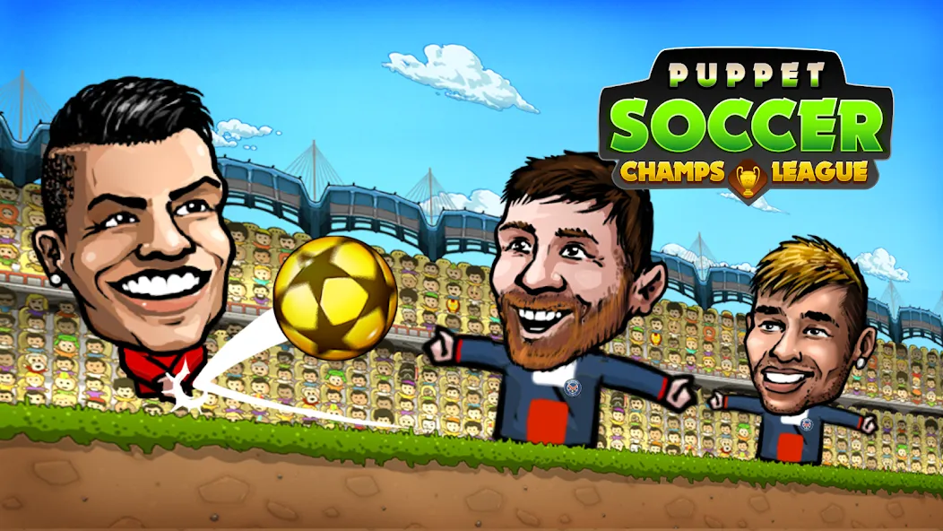 Взлом Puppet Soccer: Champs League (Паппет Соккер)  [МОД Unlimited Money] — последняя версия apk на Андроид screen 1