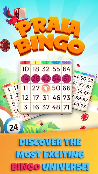 Скачать взломанную Praia Bingo: Slot & Casino (Прэйя Бинго)  [МОД Все открыто] — полная версия apk на Андроид screen 1