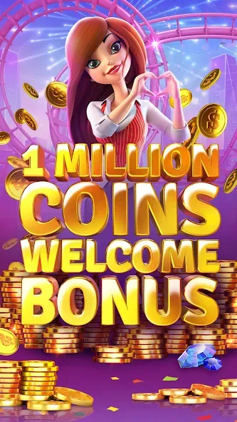 Взлом Slotomania™ Slots Casino Games (Слотомания)  [МОД Много монет] — стабильная версия apk на Андроид screen 2