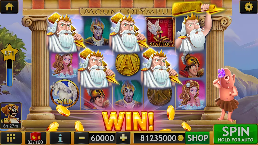 Скачать взлом Vegas Slots Galaxy (Вегас Слотс Гэлэкси)  [МОД Меню] — полная версия apk на Андроид screen 1