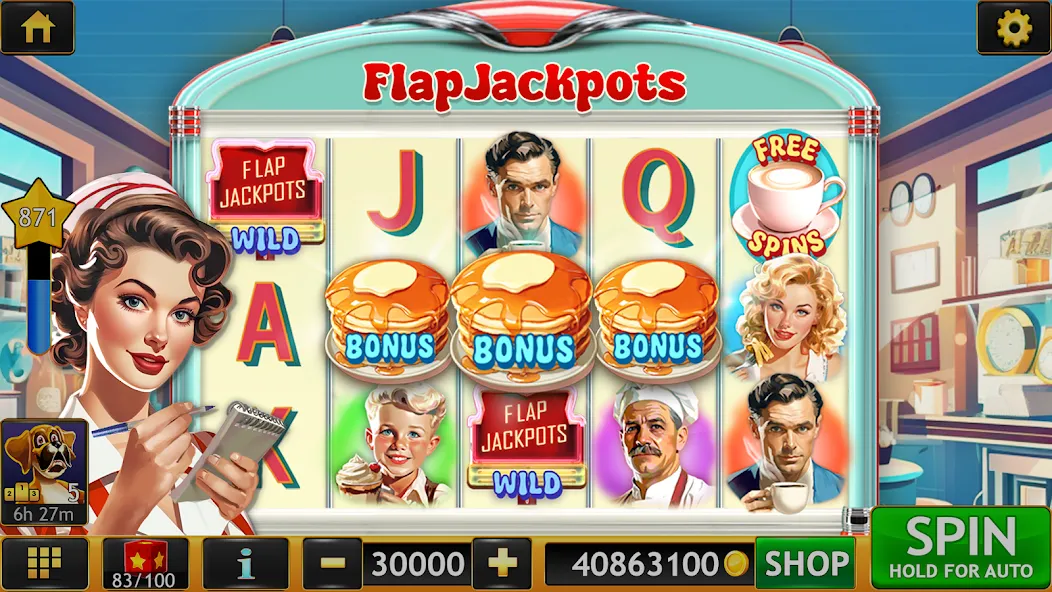 Скачать взлом Vegas Slots Galaxy (Вегас Слотс Гэлэкси)  [МОД Меню] — полная версия apk на Андроид screen 3