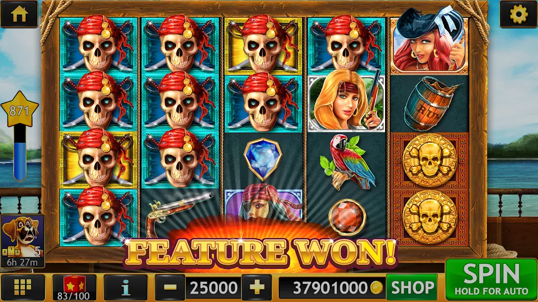 Скачать взлом Vegas Slots Galaxy (Вегас Слотс Гэлэкси)  [МОД Меню] — полная версия apk на Андроид screen 5