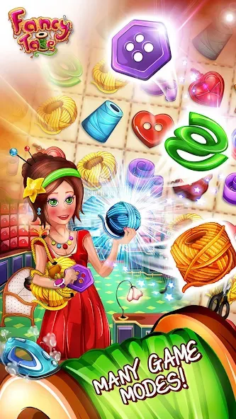 Скачать взлом Fancy Tale:Fashion Puzzle Game (Фэнси Тейл)  [МОД Unlimited Money] — стабильная версия apk на Андроид screen 2