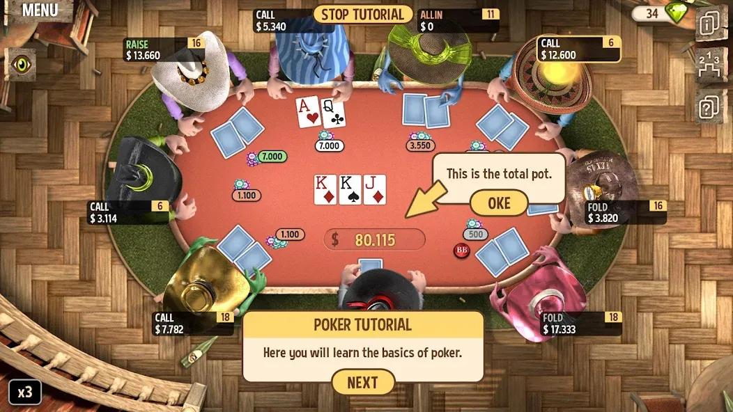 Скачать взлом Learn Poker — How to Play  [МОД Бесконечные деньги] — последняя версия apk на Андроид screen 2