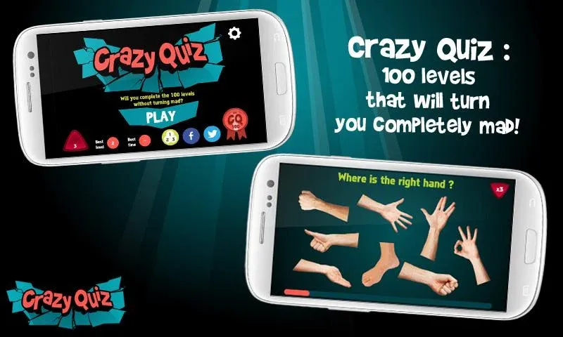 Скачать взлом Crazy Quiz (Крэйзи Квиз)  [МОД Бесконечные монеты] — полная версия apk на Андроид screen 1