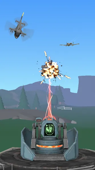 Скачать взлом Air Defense: Airplane Shooting (Эйр Дефенс)  [МОД Бесконечные деньги] — стабильная версия apk на Андроид screen 5