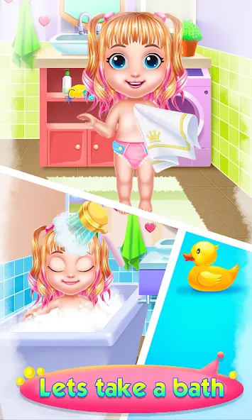 Скачать взломанную Baby Girl Caring Pinky Style (Беби Грл Керинг Пинки Стайл)  [МОД Menu] — стабильная версия apk на Андроид screen 5