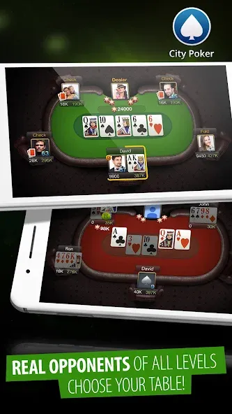 Скачать взлом City Poker: Holdem, Omaha (Сити Покер)  [МОД Бесконечные деньги] — стабильная версия apk на Андроид screen 5