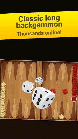 Скачать взлом Backgammon Long Arena  [МОД Unlocked] — полная версия apk на Андроид screen 1