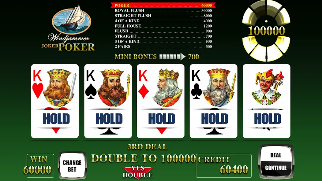 Скачать взломанную Windjammer Poker (Уиндджаммер Покер)  [МОД Бесконечные монеты] — стабильная версия apk на Андроид screen 5