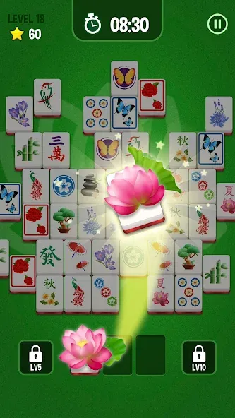 Скачать взлом Mahjong 3D Matching Puzzle (Маджонг 3D Головоломка на совпадение)  [МОД Все открыто] — последняя версия apk на Андроид screen 2