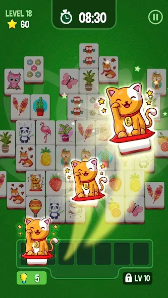 Скачать взлом Mahjong Triple 3D -Tile Match (Маджонг Трипл 3Д)  [МОД Все открыто] — стабильная версия apk на Андроид screen 3