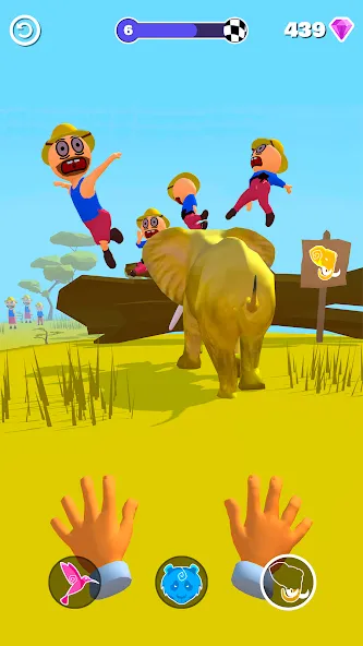 Скачать взлом Animal Master: Hardcore Safari (Анимал Мастер)  [МОД Unlimited Money] — стабильная версия apk на Андроид screen 2