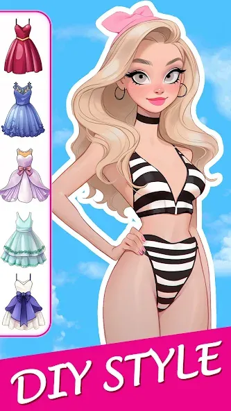 Скачать взлом Doll Makeover: dress up games (Долл Мейковер)  [МОД Меню] — последняя версия apk на Андроид screen 3