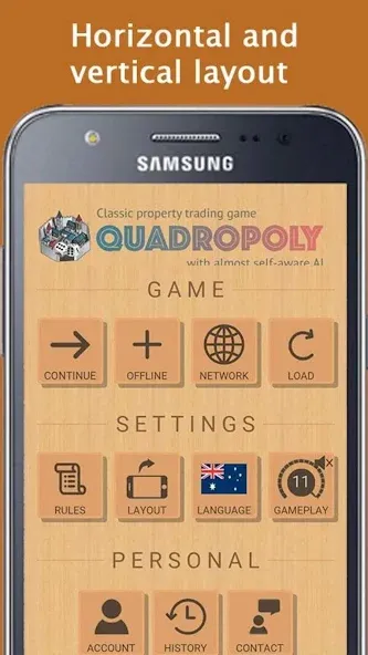 Взломанная Quadropoly — Classic Business  [МОД Все открыто] — полная версия apk на Андроид screen 3