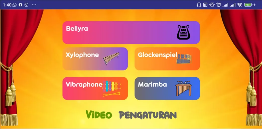 Скачать взлом Virtual Marching Bells  [МОД Все открыто] — последняя версия apk на Андроид screen 1