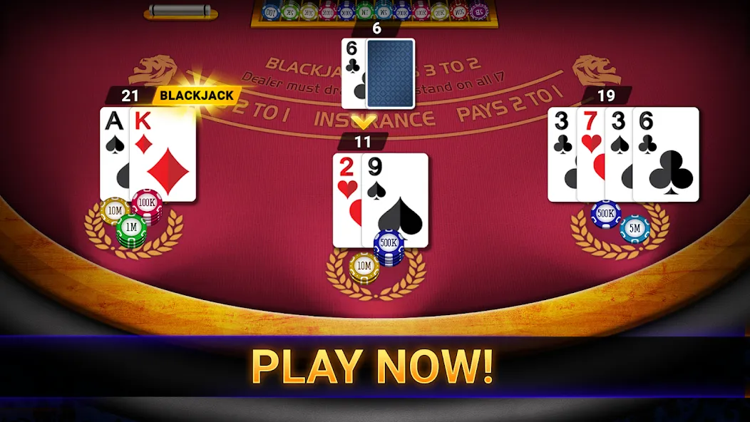 Взлом Blackjack 21: online casino (Блэкджек 21)  [МОД Unlimited Money] — стабильная версия apk на Андроид screen 3