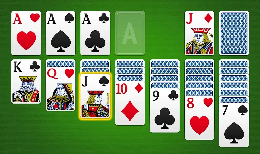 Скачать взломанную Solitaire — Classic Card Games  [МОД Menu] — полная версия apk на Андроид screen 1