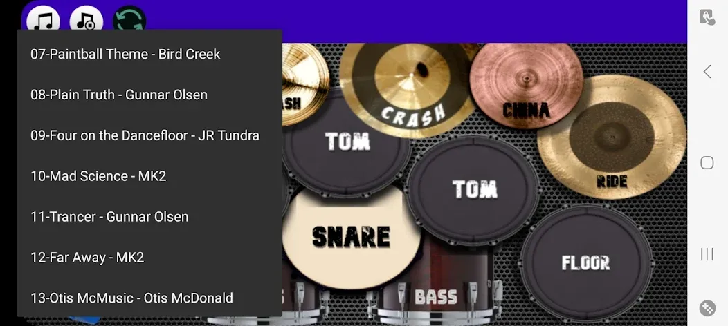 Скачать взлом Drum Studio: Bateria Virtual (Драм студио)  [МОД Много денег] — полная версия apk на Андроид screen 2