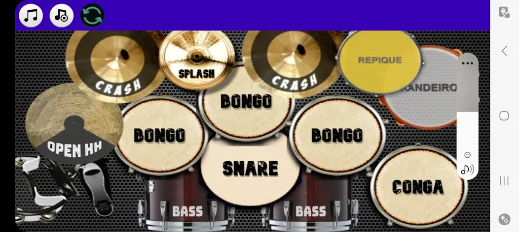 Скачать взлом Drum Studio: Bateria Virtual (Драм студио)  [МОД Много денег] — полная версия apk на Андроид screen 3