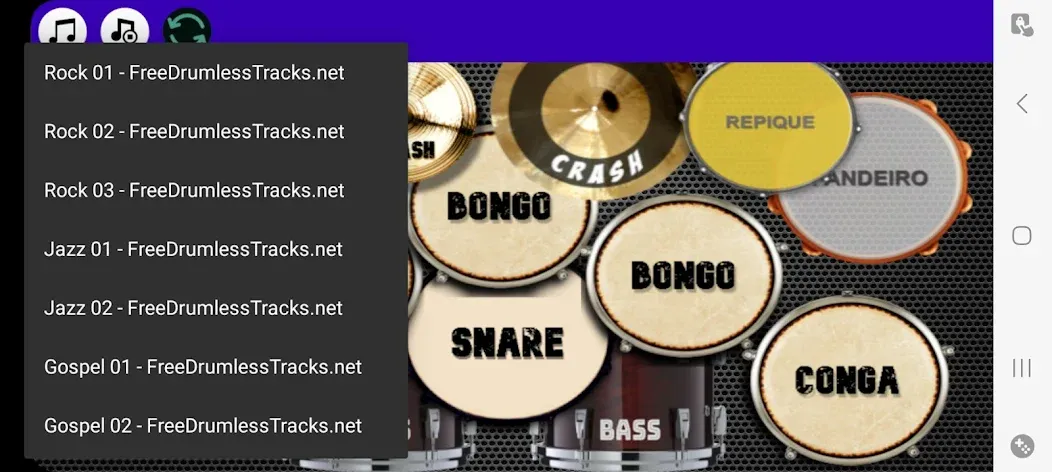 Скачать взлом Drum Studio: Bateria Virtual (Драм студио)  [МОД Много денег] — полная версия apk на Андроид screen 4