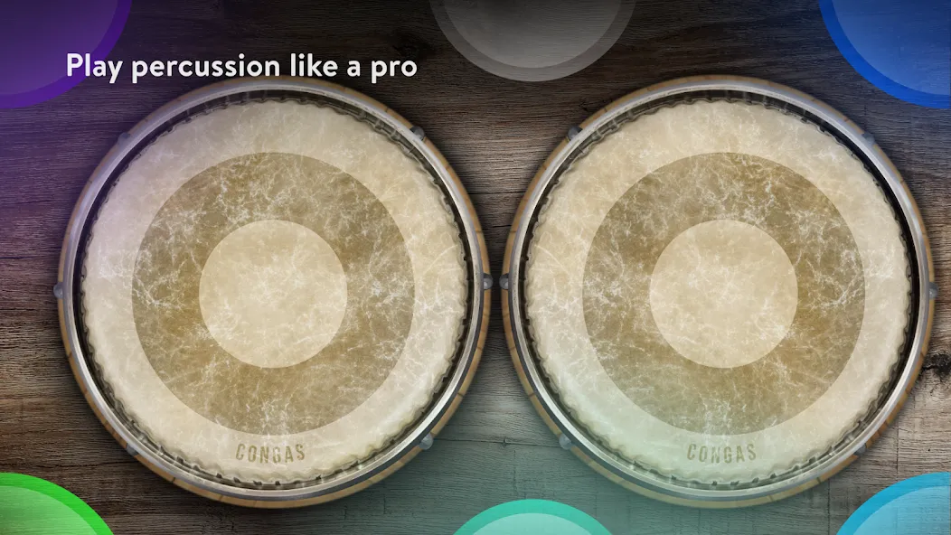 Взлом Congas & Bongos: percussion  [МОД Бесконечные монеты] — стабильная версия apk на Андроид screen 1