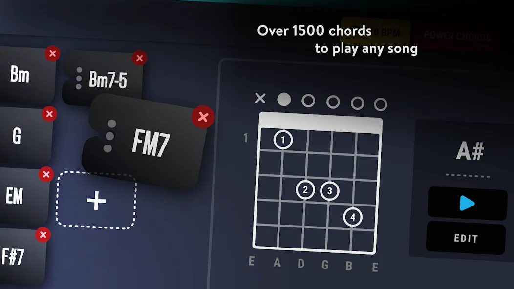 Скачать взломанную Real Guitar: lessons & chords (Реал Гитар)  [МОД Много денег] — полная версия apk на Андроид screen 4