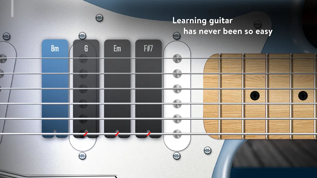 Скачать взломанную Real Guitar: lessons & chords (Реал Гитар)  [МОД Много денег] — полная версия apk на Андроид screen 5