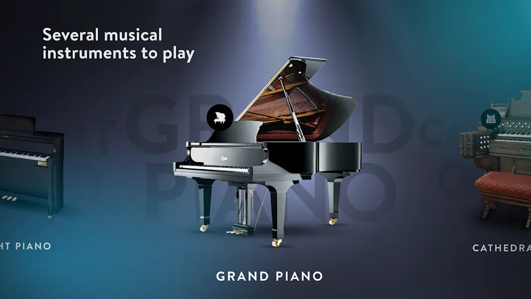 Скачать взломанную Real Piano electronic keyboard (Риал Пиано)  [МОД Много монет] — последняя версия apk на Андроид screen 3