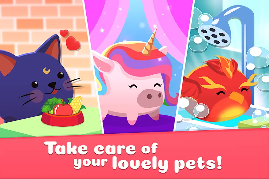 Взломанная Animal Rescue: Pet Shop Story (Анимал Рескью)  [МОД Много монет] — стабильная версия apk на Андроид screen 2