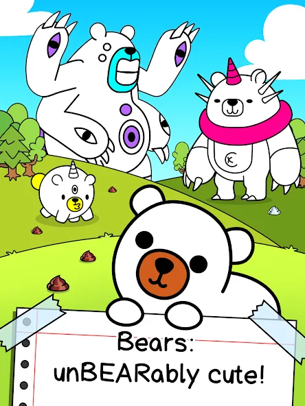 Взломанная Bear Evolution: Idle Clicker (Беар Эволюшн)  [МОД Unlocked] — полная версия apk на Андроид screen 5