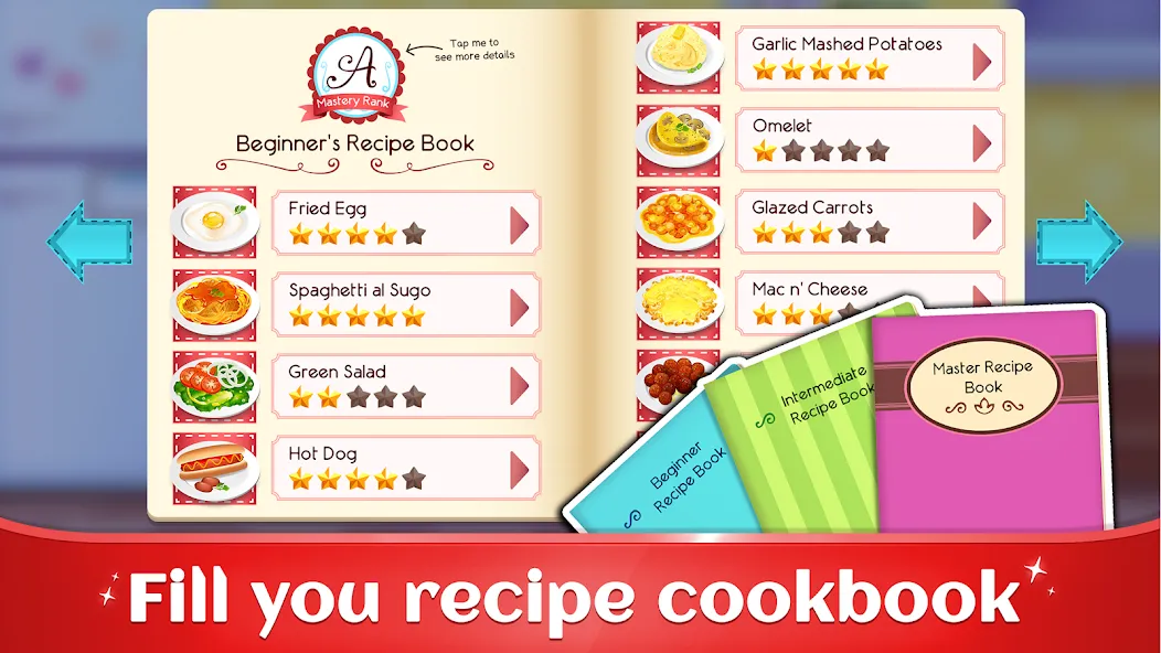 Скачать взлом Cookbook Master: Cooking Games (Кулинарный Мастер)  [МОД Меню] — последняя версия apk на Андроид screen 3