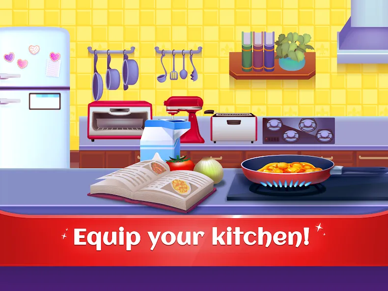 Скачать взлом Cookbook Master: Cooking Games (Кулинарный Мастер)  [МОД Меню] — последняя версия apk на Андроид screen 5