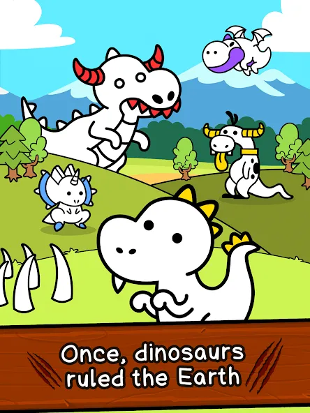 Скачать взлом Dino Evolution: Dinosaur Game (Дино Эволюшн)  [МОД Много денег] — полная версия apk на Андроид screen 5