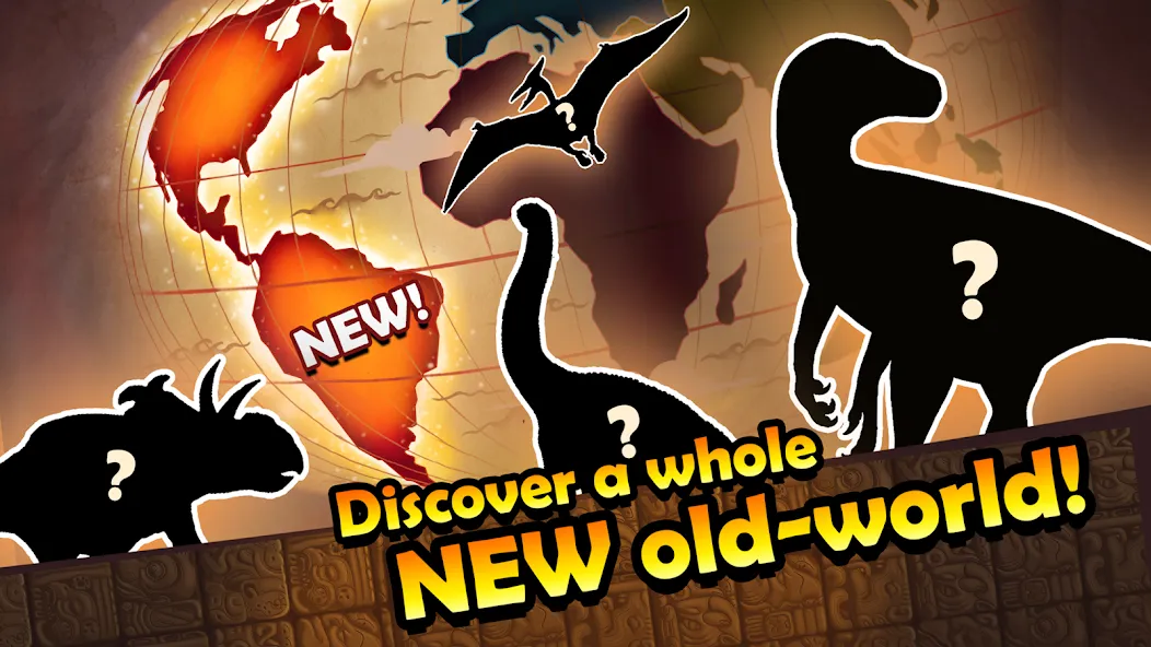 Взлом Dino Quest: Dig Dinosaur Game (Дино Квест)  [МОД Много денег] — полная версия apk на Андроид screen 1