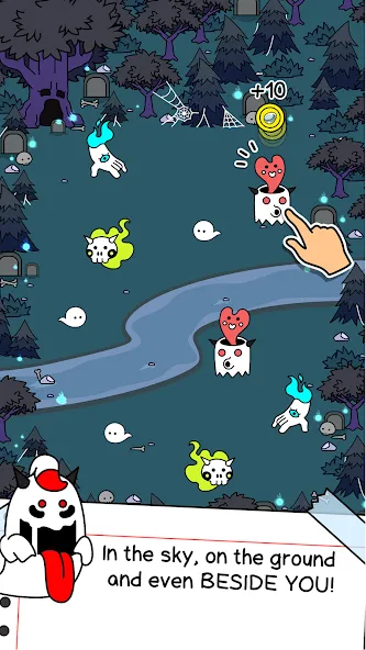 Скачать взлом Ghost Evolution: Merge Spirits (Гост Эволюшн)  [МОД Меню] — последняя версия apk на Андроид screen 2