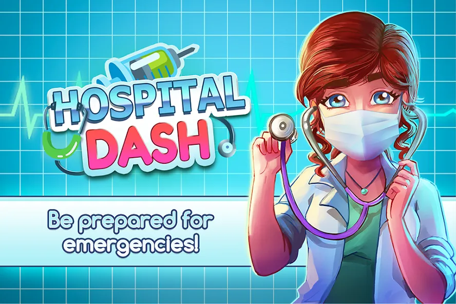 Взлом Hospital Dash Tycoon Simulator (Хоспиталь Даш Тайкун Симулятор)  [МОД Unlocked] — полная версия apk на Андроид screen 1